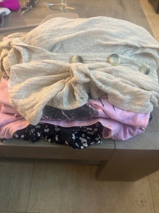 Lote Ropa Beige y Rosa Talla Única
