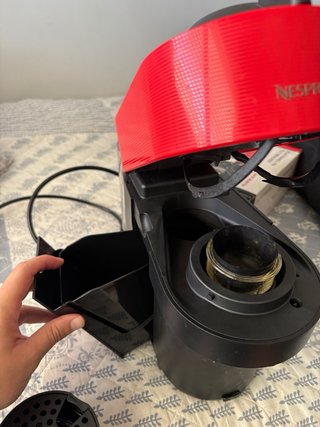 Cafetera Nespresso Roja