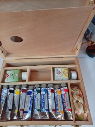 Maleta Pintura Van Gogh