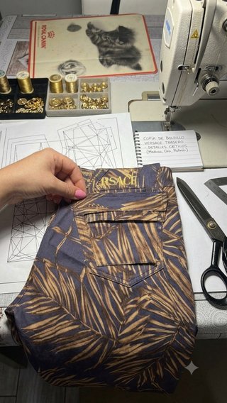 Pantalón Versace Estampado W27