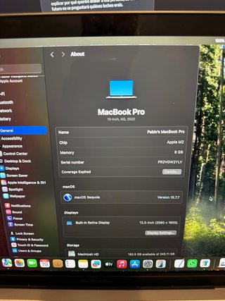 MacBook Pro M2 Plata