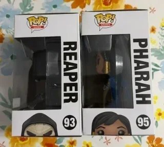 Funko Pop Overwatch Pharah y Reaper