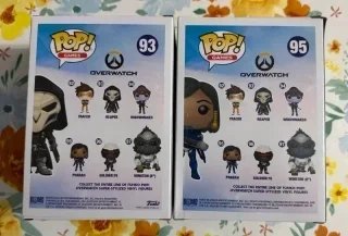 Funko Pop Overwatch Pharah y Reaper