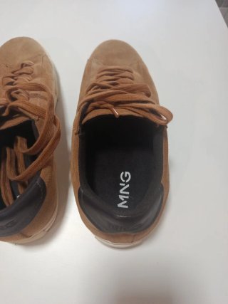 Zapatos Mango Marrones Talla 41