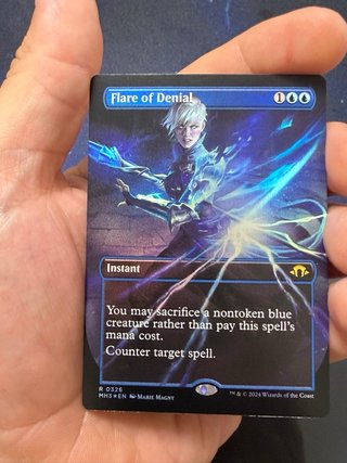 Magic: Flare of Denial FOIL MH3 EN Full art foil