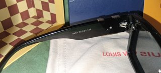 Gafas de Sol Louis Vuitton Negras y Doradas