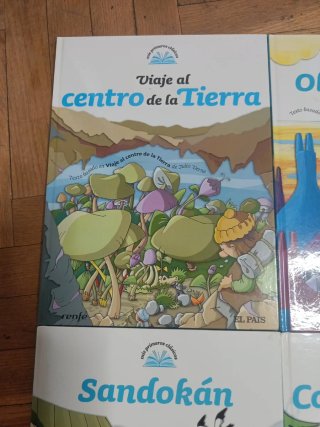 4 libros colección mis primeros clásicos 10 a 13