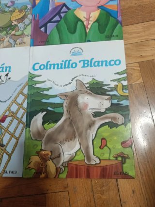 4 libros colección mis primeros clásicos 10 a 13
