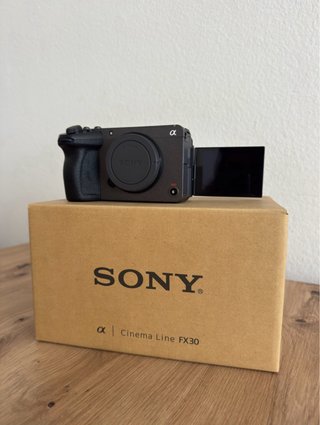 Sony FX30 Cinema Line