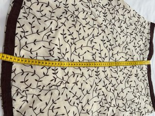 Falda Lanidor Algodón Estampada Talla 38