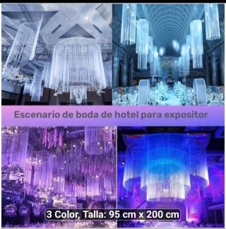 Cortinas de Hilos Plata