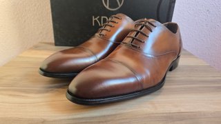 Zapatos de vestir KDOPA piel marrón talla 42