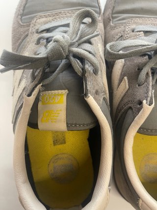 New Balance Beige/Gris Zapatillas Deportivas