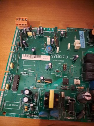 Placa base caldera SAUNIER DUVAL SYMS17.0