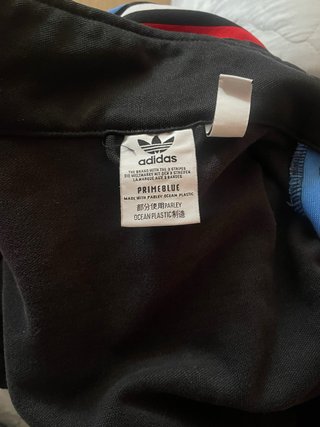 Chaqueta Adidas Negra Multicolor