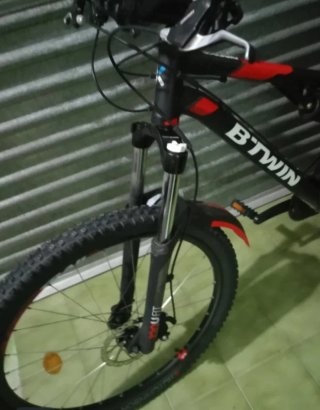 Bicicleta Doble Suspensión B'TWIN