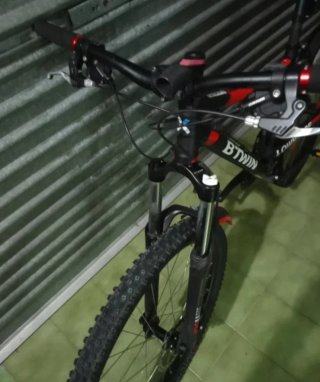 Bicicleta Doble Suspensión B'TWIN