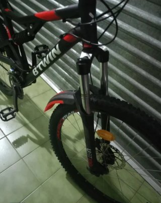 Bicicleta Doble Suspensión B'TWIN