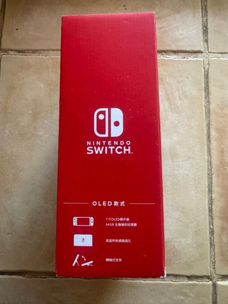 Caja original Nintendo Switch OLED Blanca
