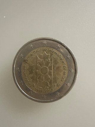 Moneda 2 Euros Conmemorativa Francia 2018