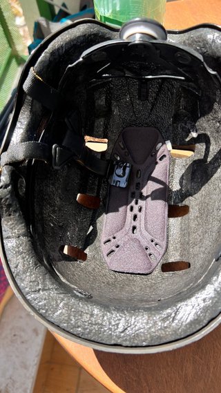 Casco Oxelo Marrón con Diseño