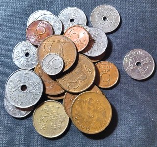 Monedas de Noruega