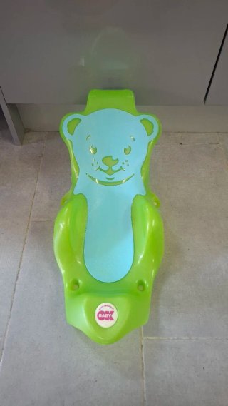 Adaptador Baño Bebé OKbaby Oso Verde/Azul