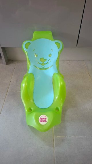 Adaptador Baño Bebé OKbaby Oso Verde/Azul