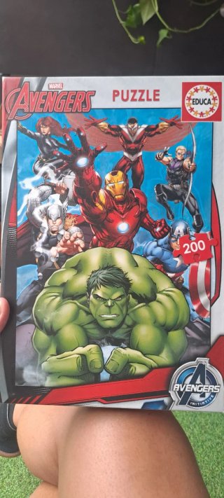Lote 4 Puzzles Marvel Avengers.Disney.Spiderman.