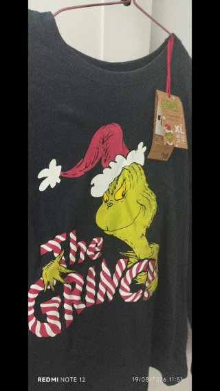 Pijama Grinch Navidad Talla XL