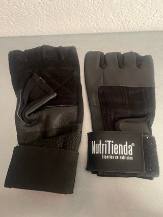 Guantes Gimnasio NutriTienda Negros