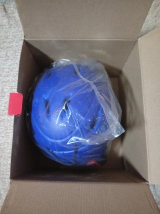 Casco infantil azul