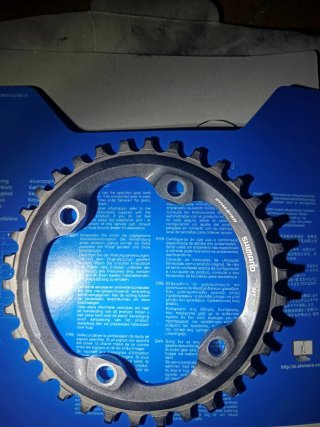 Bielas Shimano XT M8000 175mm con Platos