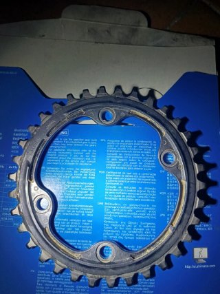 Bielas Shimano XT M8000 175mm con Platos