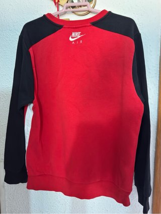 Sudadera Nike Air Roja y Negra