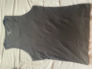 Camiseta tirantes negra XL