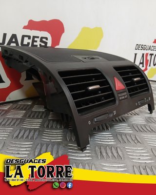 Aireador consola central negro Golf 5.