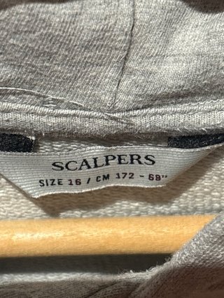 Sudadera Scalpers Gris 16