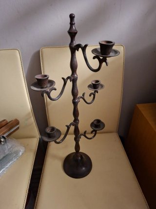 Candelabro de metal. DIME TÚ EL PRECIO