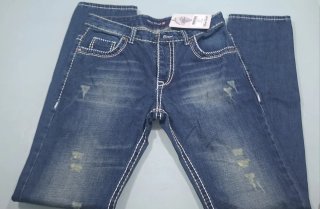 Pantalón Rock Cool azul desgastado