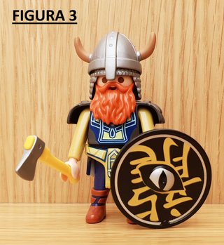 Lote 5 Vikingos Enanos Playmobil con armas