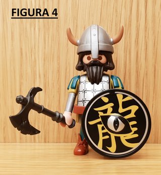 Lote 5 Vikingos Enanos Playmobil con armas