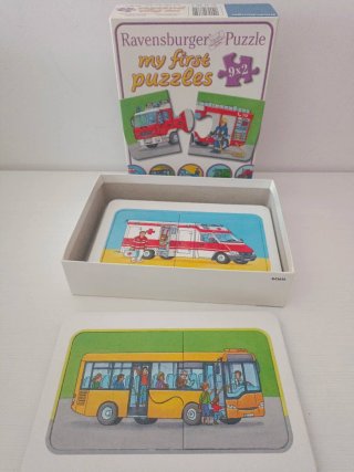 Puzzle Ravensburger 9x2 vehículos