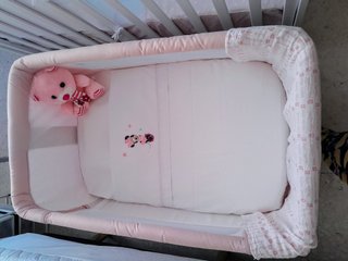 Minicuna+Colchón Sin Uso+ almohada recién nacidos