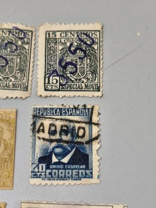 Lote Sellos Antiguos España