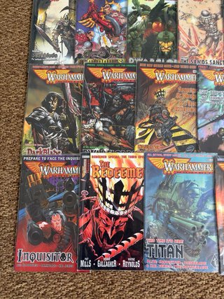 Warhammer monthly coleccion comics
