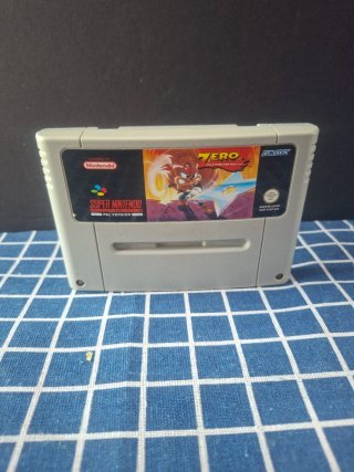 SNES ORIGINAL ZERO KAMIKAZE OFICIAL SUPERNINTENDO