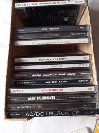 AC/DC CDs - Colección Rock