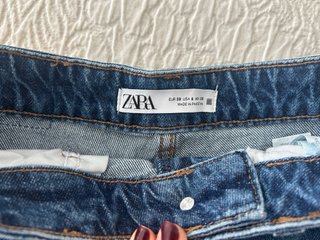 Pantalon corto / jeans vaquero Zara