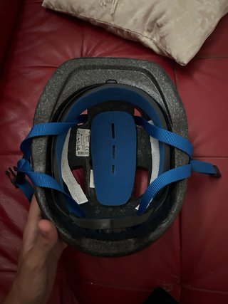 Casco B'Twin Blu Bici/Skate/Monopattino